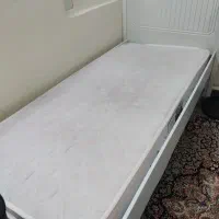 تخت یک نفره با تشک