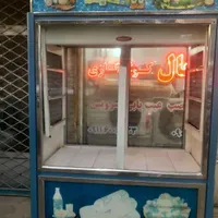 یخچال ویترینی ضمانتی گاز فابریک