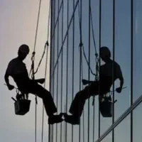 کار در ارتفاع با دسترسی طناب . راپل راپلکار