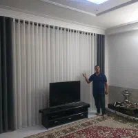 نصب پرده تمیز و شیک