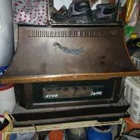 بخاری گازسوز طرح شومینه|بخاری، هیتر، شومینه|ایلام, |دیوار