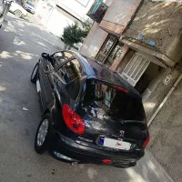 پژو 206 مدل 1381 مشکی تیپ دو|خودرو سواری و وانت|تهران, یافت آباد جنوبی|دیوار