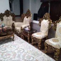 مبل استیل ۹ نفره|مبلمان خانگی و میز عسلی|نشتارود, |دیوار