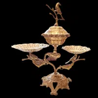 شکلات  و شیرینی خوری برنجی