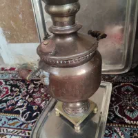 سماور  قدیمی عتیقه|کلکسیون اشیاء عتیقه|آباده, |دیوار