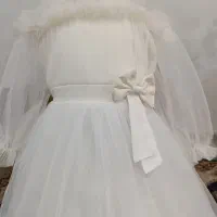 لباس عروس دخترانه یکی برای دختر۹تا۱۴سال یکی از۶تا۸