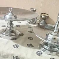 دوتا ظرف پذیرایی استیل