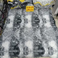 روتختی‌لحاف۲دونفره طرح‌سنگ سفیدمشکی‌معروف|سرویس روتختی|مشهد, عیدگاه|دیوار