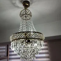 2عدد لوستر کریستالی شیک|لوستر و چراغ آویز|تبریز, |دیوار