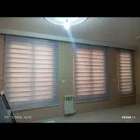 پرده زبرا سایه روشن رنگ‌بندی کامل|پرده، رانر، رومیزی|تهران, بازار|دیوار
