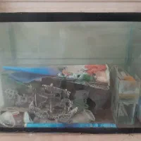 آکواریوم شیشه خم ده میل