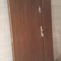 درب چوبی داری چشمی درحدنو|مصالح و تجهیزات ساختمان|اصفهان, ارغوانیه|دیوار