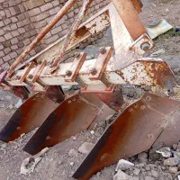 گاوآهن ۱۲ ۱۴ چیزل پنج شاخ لور|ماشین‌آلات صنعتی|رشتخوار, |دیوار