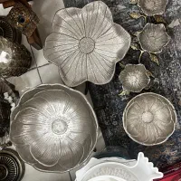 ظروف پذیرایی سرویس کریستال سوفله سرویس خوری چینی