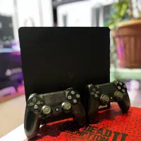 Ps4 Slim ۱ ترابایت با دو دسته اصلی ورژن ۴.۷۰