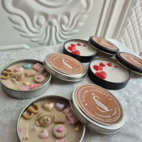 شمع فانتزی تدی و قلب