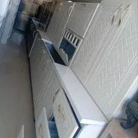 کابینت ۶ متری تمام فلزی  ورق ۵۰ رسید باهنر ۱۳