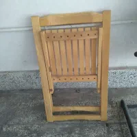 صندلی تاشو چوبی