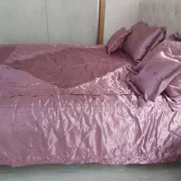 روتختی عروس دو نفره ساتن|سرویس روتختی|اصفهان, طامه|دیوار