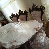 میز غذا خوری ۶ نفره کاملا سالم