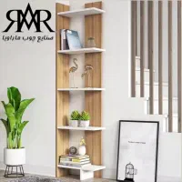 قفسه کتاب و دکوری B02 ام دی اف و چوبی|کتابخانه، شلف، قفسههای دیواری|ارومیه, |دیوار