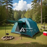 چادر اتوماتیک ۳ سه نفره آسان تاشو وارداتی کمپینگ