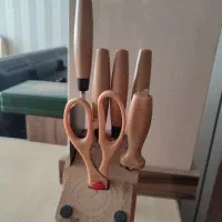 ست چاقو طرح چوب سالم سالم|ظروف پخت‌وپز|شیراز, درکی|دیوار