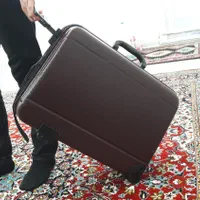 چمدان مسافرتی چرخدار پرزیدنت اصلی و قدیمی|کیف، کفش، کمربند|اهواز, کمپلو جنوبی|دیوار