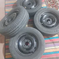 ۴حلقه لاستیک ۱۴پزو پارس|قطعات یدکی و لوازم جانبی|قرچک, زیبا شهر|دیوار