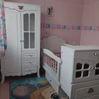 سرویس خواب نوزاد و نوجوان برند کمجا چوب
