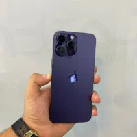 iPhone14promax رنگ خاص بنفش بدون خط خش و نقطه