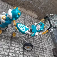 سه چرخه.تشک مسافرتی.پشه بند