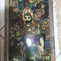 نقاشی ویترای دوره قاجاری