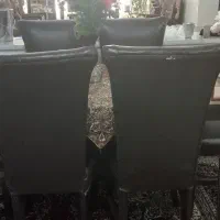 میز نهارخوری خوری 6نفره سالم بودن خط پخش در حد نو