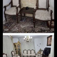 2 دست مبل 9 نفره مدل کاجی تمیز