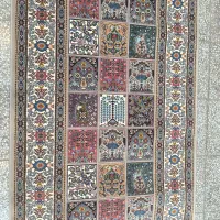 کناره فرش چارخونه فیلی موکت تندیس ۱۹۴۷|فرش|قم, شاه ابراهیم|دیوار