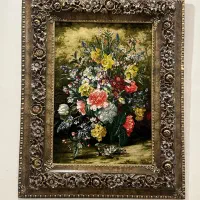 تابلو فرش دستباف ابریشم