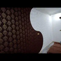 نقاشی ساختمان مدرن(طرح کاغذ دیواری)