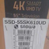 تلویزیون ۵۵ اسنوا ولباسشویی اسنوا ۸ کیلوی