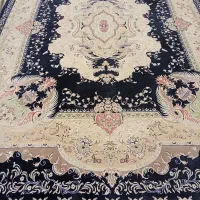 یک جفت فرش ۹متری۷۰۰شانه سرمه ای