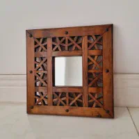 آینه چوبی