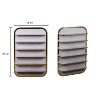 استند دیواری ام دی اف روکش وکیوم