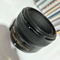 لنز نیکون Nikkor 50mm 1.8|دوربین عکاسی و فیلم‌برداری|تهران, مرزداران|دیوار