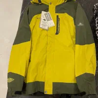 ست لباس اسکی کلمبیا تیتانیوم اورجینال زرد XL نو