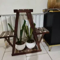 دوعدد گلدون و تنگ ماهی واستند با گلدون|ماهی|پرند, فاز ۶|دیوار