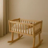 طراحی و ساخت انواع گهواره چوبی