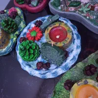 شمع و ظروف دکوری|صنایع دستی و سایر لوازم تزئینی|گرمدره, |دیوار