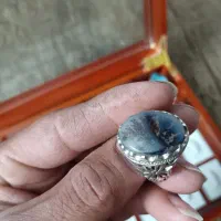 انگشتر فیروزه عقیق شجر|جواهرات|مشهد, شایه|دیوار
