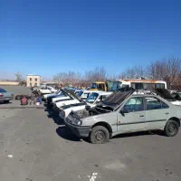 جمع اوری خودروهای اوراقی سوخته  فرسوده دوتیکه