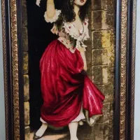 تابلو دستبافت طرح خدا حافظ برایان